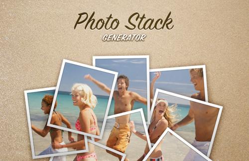 Photo Stack Frame Generator