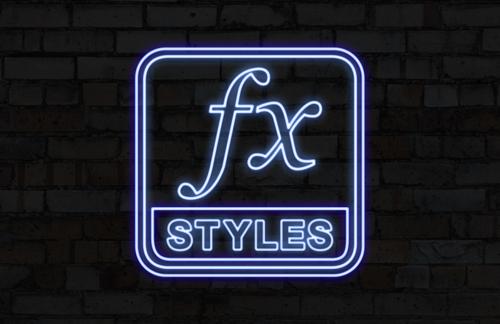 Neon Layer Styles