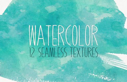 Seamless Watercolor Textures