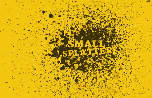 Small Splatters Brush Set