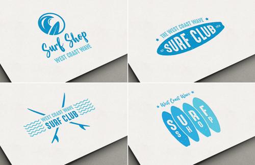 Surf Logo Templates