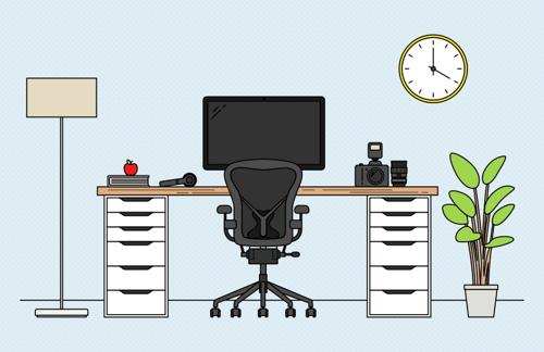 Vector Desk Scene Creation Kit