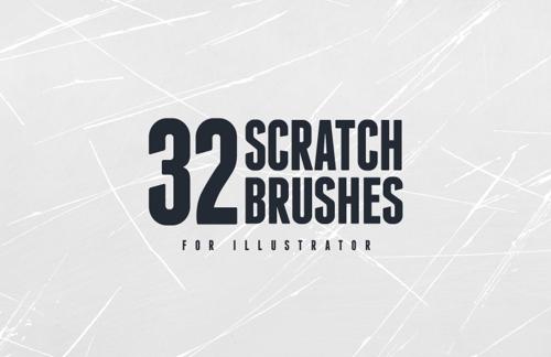 Free Vector Scratch Brushes