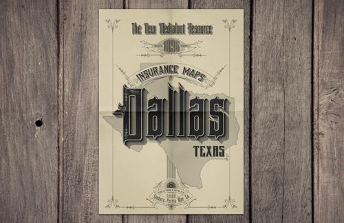 Vintage Sanborn Map Poster Mockup