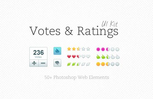 Votes & Ratings UI Kit