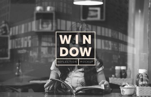 Window Reflection Mockup