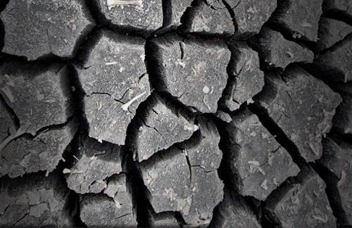 Menacing Dried Lake Bed Textures