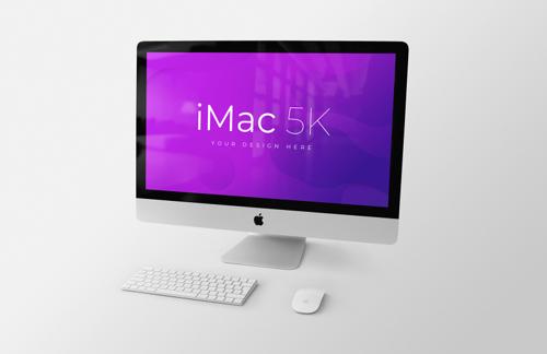 iMac 27-inch Retina 5K Mockup