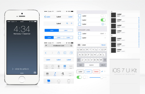 Free iOS UI Kit