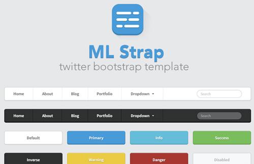 ML Strap: Twitter Bootstrap Theme