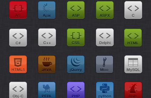 Code and Programming Icons