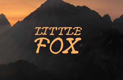 Little Fox - Hand Drawn Font